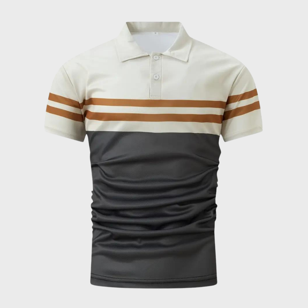 Gestreept Heren Poloshirt – Mauro