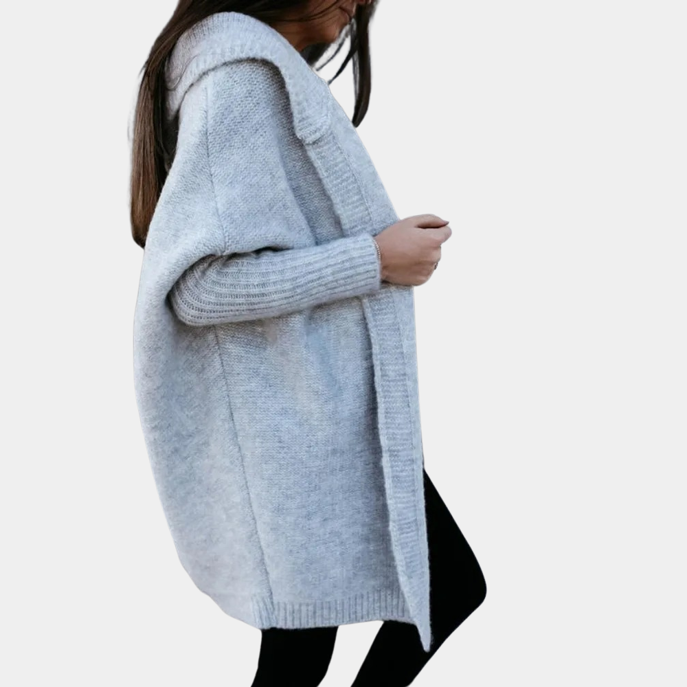 Gebreid Dames Vest Met Capuchon – Mireille
