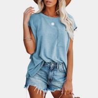 Casual Dames Zomer T-Shirt – Linae