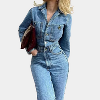 Stijlvolle Denim Jumpsuit - Lyra