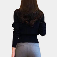 Klassieke Gebreide Damescardigan met Knoopsluiting - Eloise