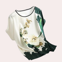 Zomers Dames T-shirt met Bloemenprint – Rivka
