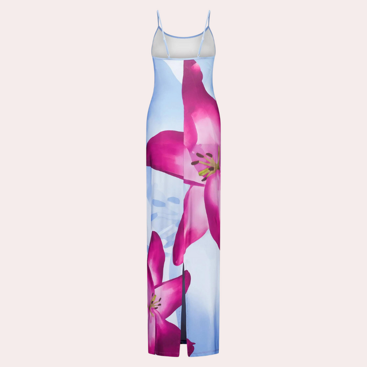 Casual Zomerjurk met Figuuraccent – Lucine
