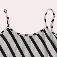 Mouwloze Gestreepte Zomerjurk – Marise