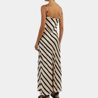 Mouwloze Gestreepte Zomerjurk – Marise