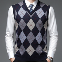 Heren Spencer met Stijlvol Argyle-Patroon - Felix