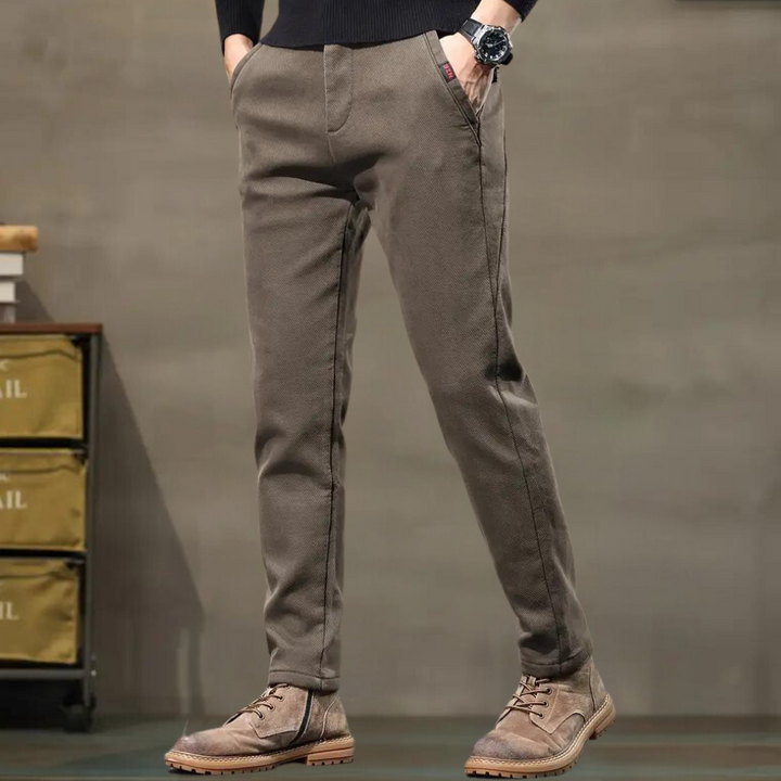 Slim Fit Semi-Formele Broek voor Heren - Luca