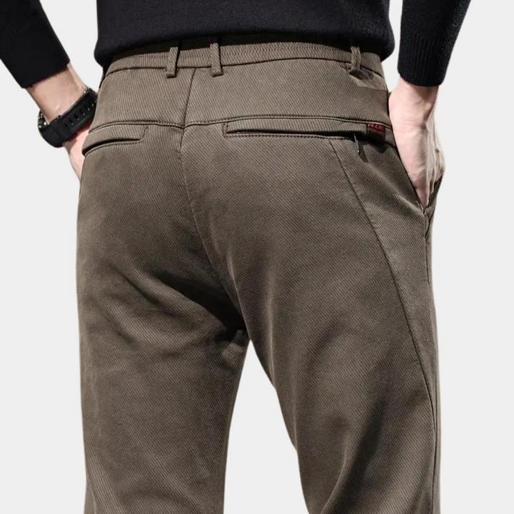 Slim Fit Semi-Formele Broek voor Heren - Luca
