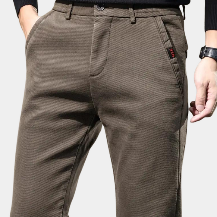 Slim Fit Semi-Formele Broek voor Heren - Luca