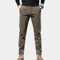 Slim Fit Semi-Formele Broek voor Heren - Luca