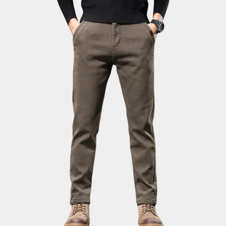Slim Fit Semi-Formele Broek voor Heren - Luca