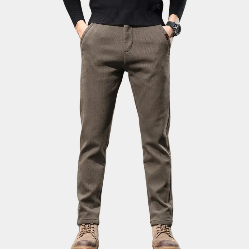Slim Fit Semi-Formele Broek voor Heren - Luca