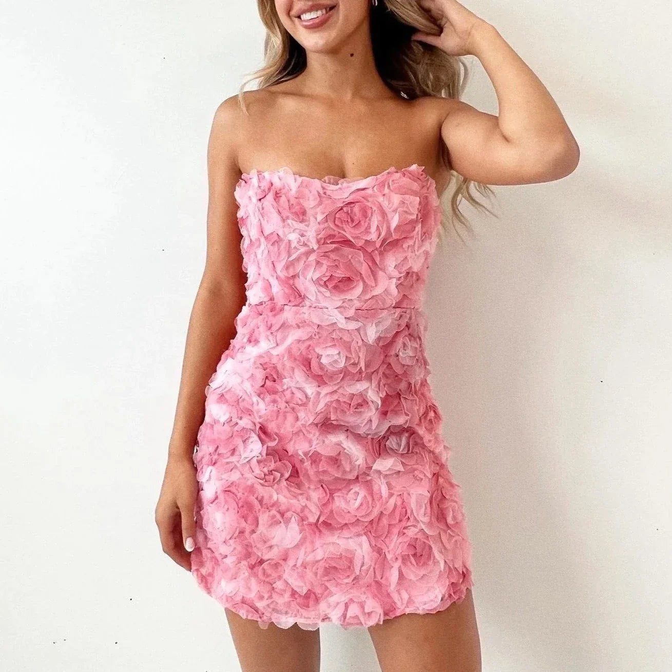 Strapless Trendy Jurk - Valentina