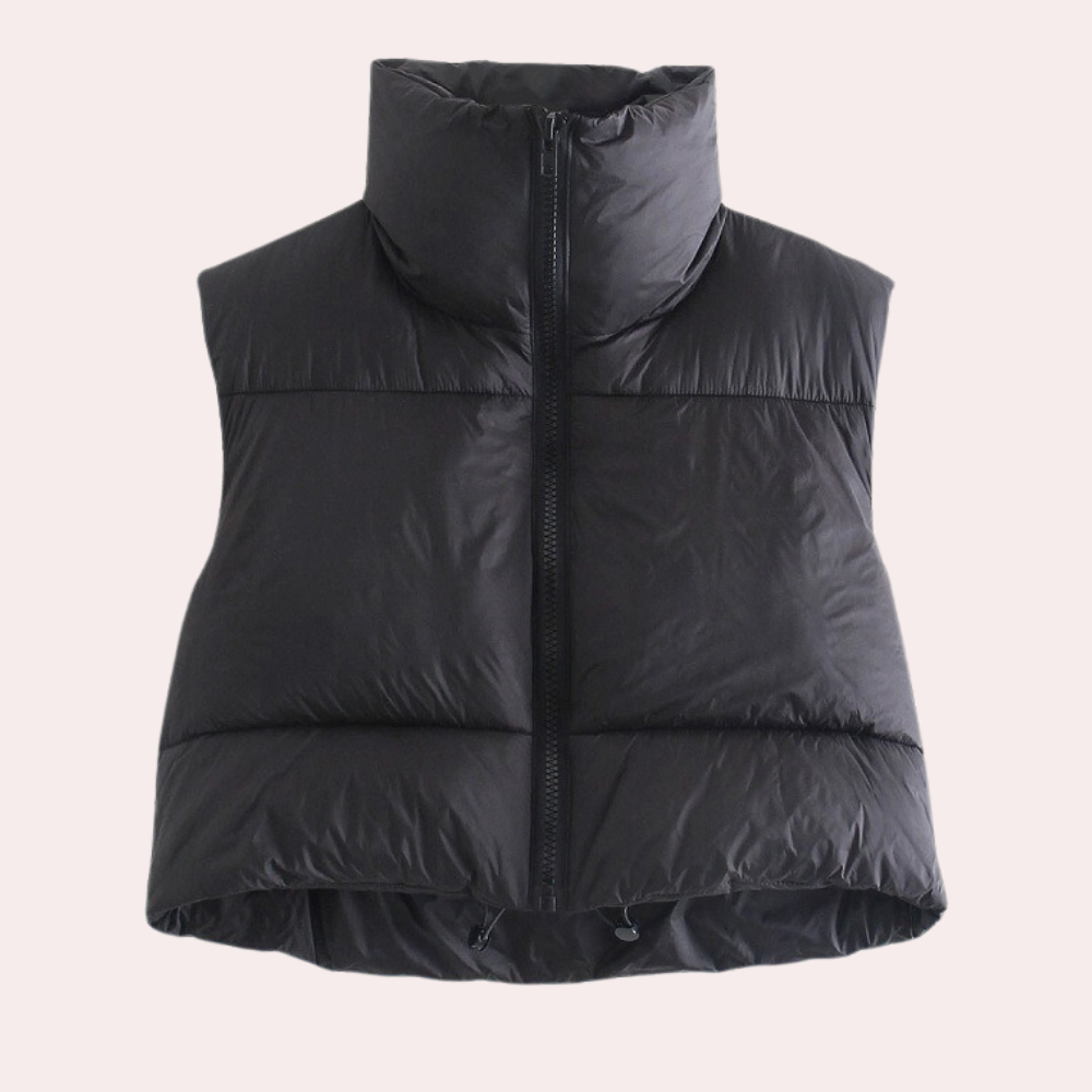 Gewatteerde Korte Damesbodywarmer - Liora