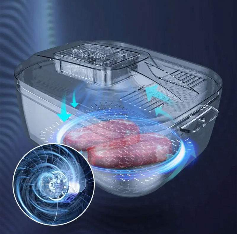 Ultrasnelle Ontdooier voor Hygiënisch en Lekvrij Ontdooien - QuickDefrost