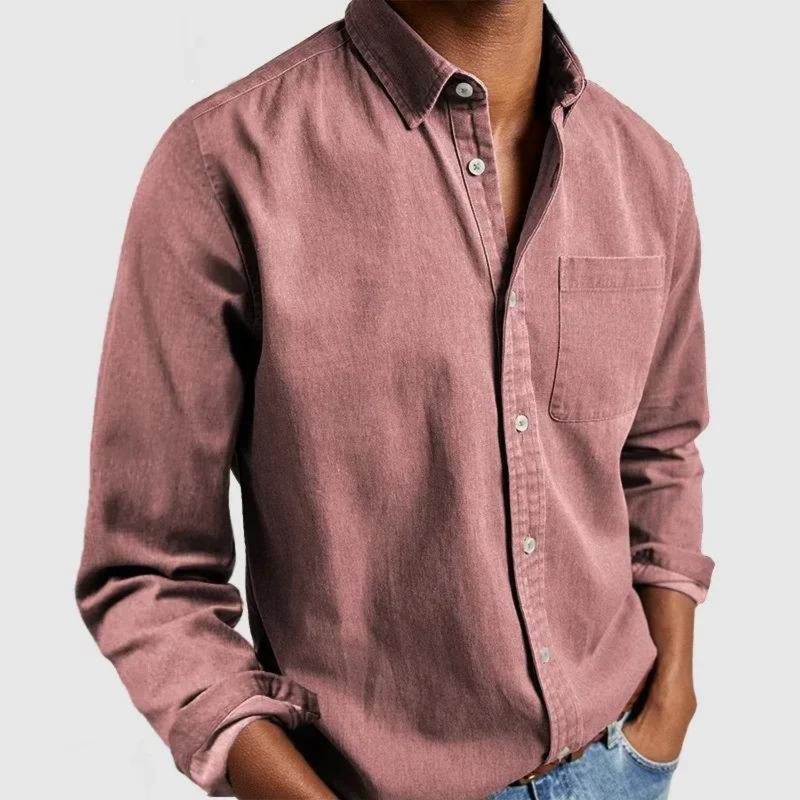 Los heren casual overhemd met moderne snit – Henrik