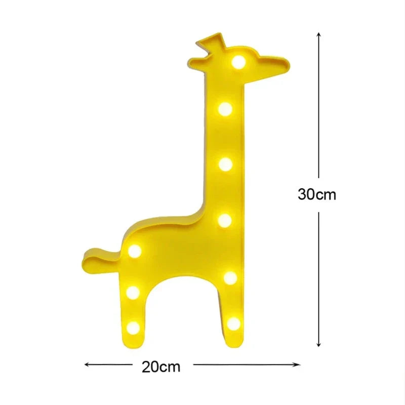 Dieren Tafellamp - WildGlow