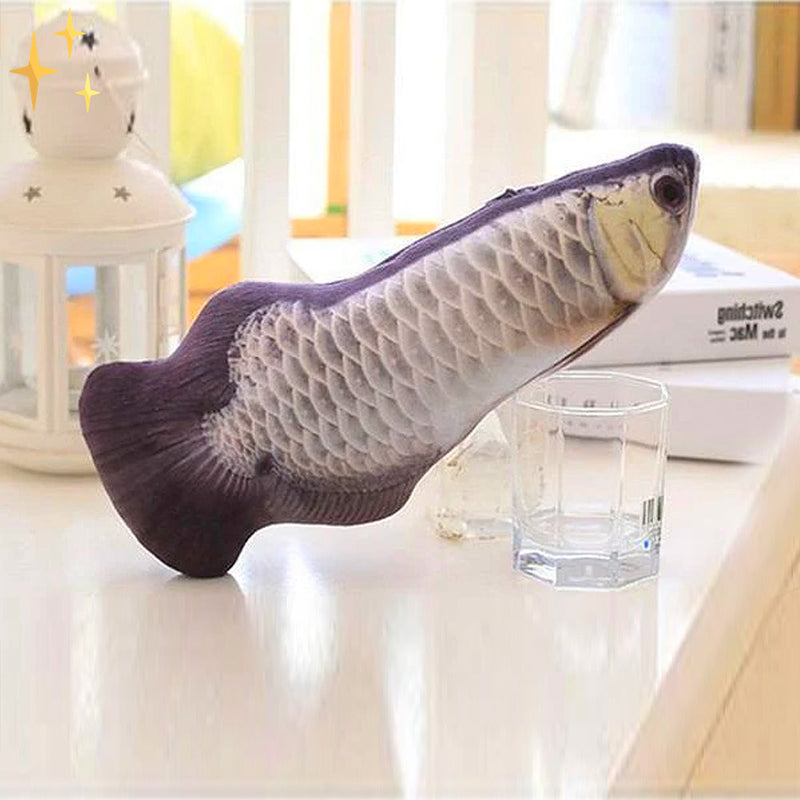 Set van 4 Bewegende Vissen Speeltjes voor Katten -FitFish