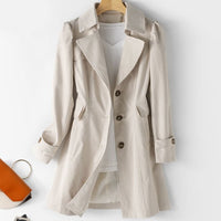 Trendy Dames Trenchcoat – Carenza