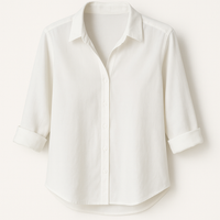 Vloeiende Blouse met Knoopsluiting – Selin