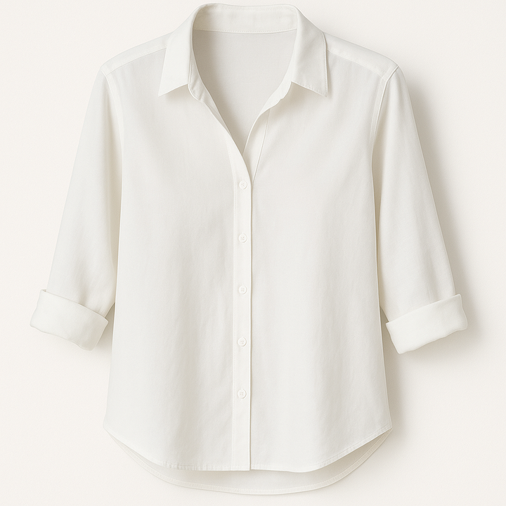 Vloeiende Blouse met Knoopsluiting – Selin