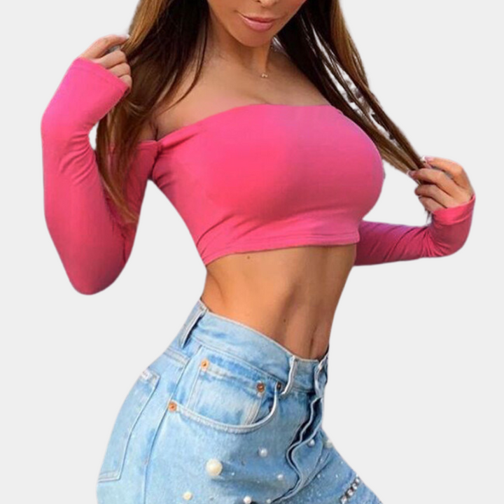 Off-Shoulder Damestop – Arielle