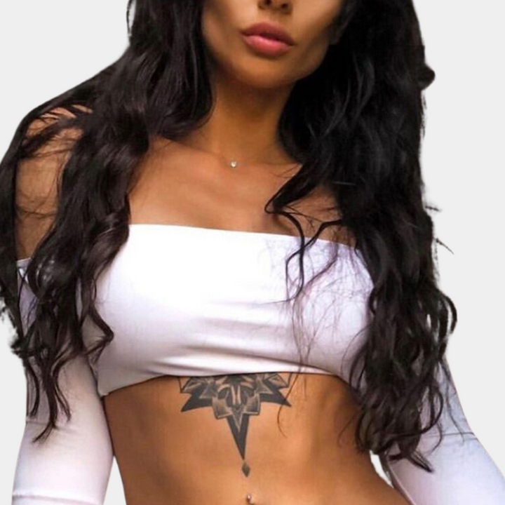 Off-Shoulder Damestop – Arielle