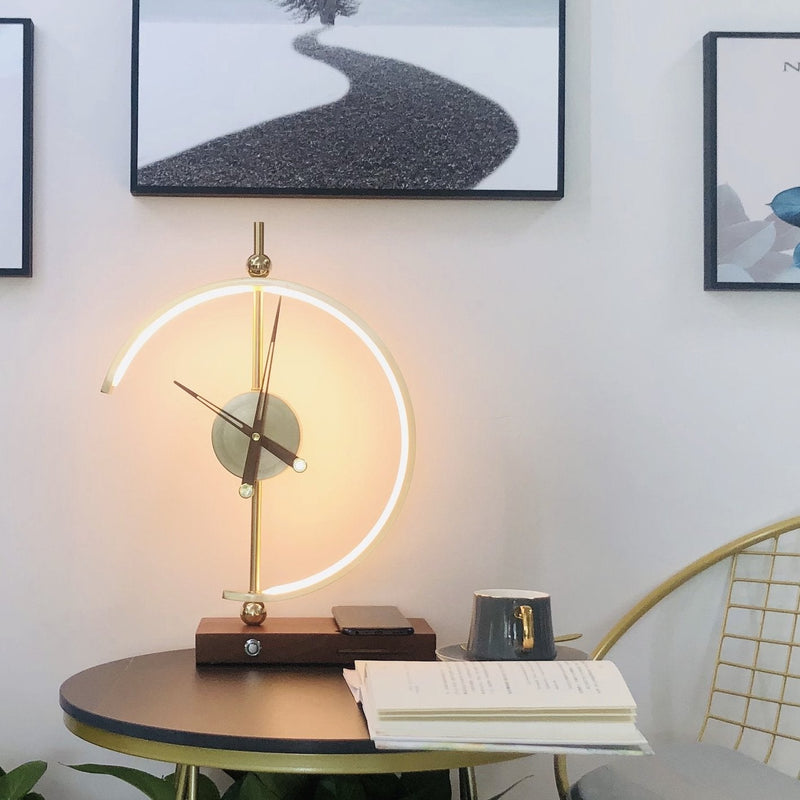 Luxe Oplaadbare Lampenklok - KyotoGlow
