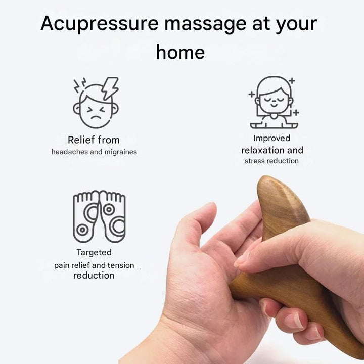 Acupressuur Driehoek voor Hand- en Voetreflexzones – ZenTri