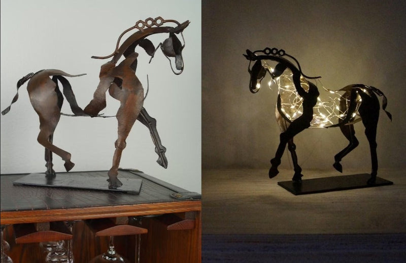 Handgemaakt Paarden Beeldje – Ferro
