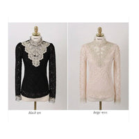 Damesblouse met Herfst Borduursels – Elisabeth