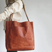 Stijlvolle Leren Dames Schoudertas - Elisa