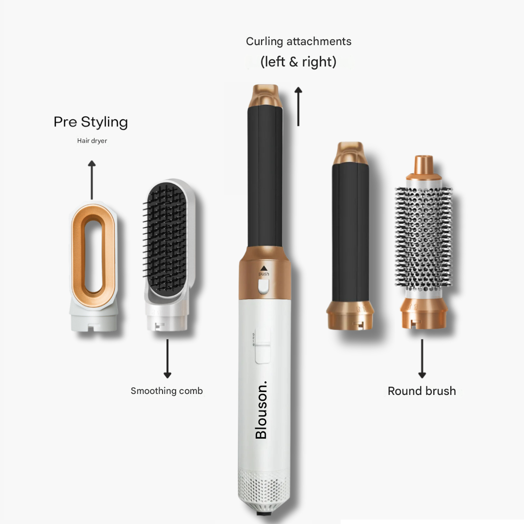 5-in-1 Luchtgestuurde Haarstyler – Aeréa