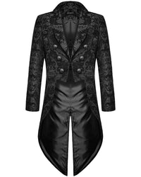 Heren Gothic Jas met Brokaatontwerp - Victor