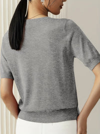 Dames Korte Mouwen Trui – Mila