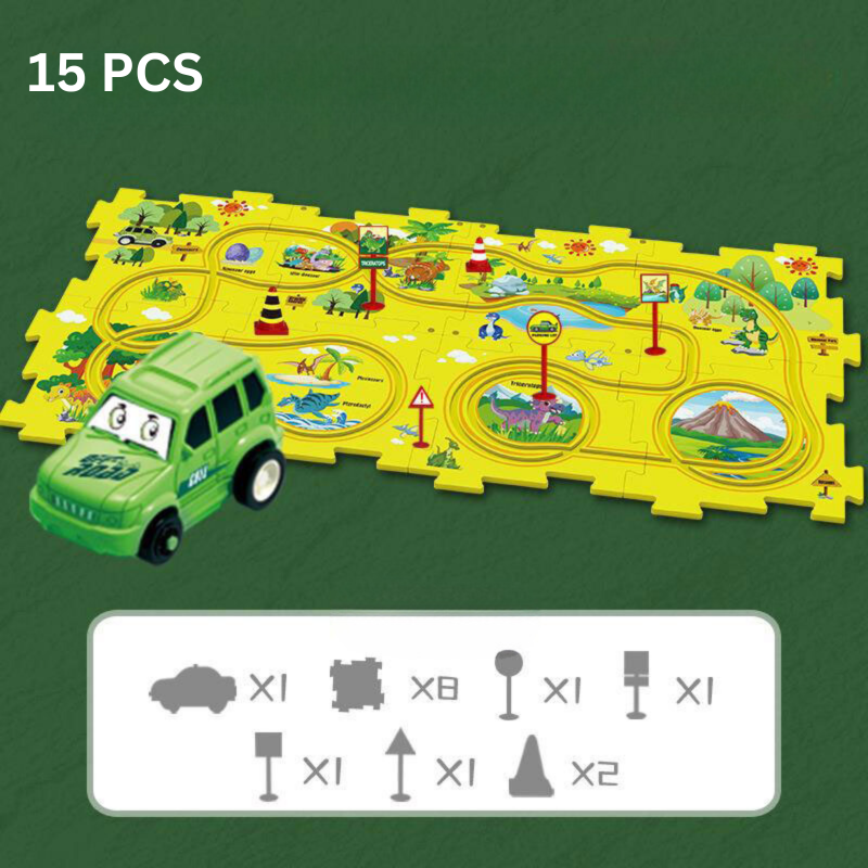 Probleemoplossende Kinderpuzzel - RacePuzzle