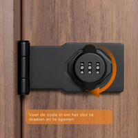 Sleutelloos Combinatieslot - SecureCode