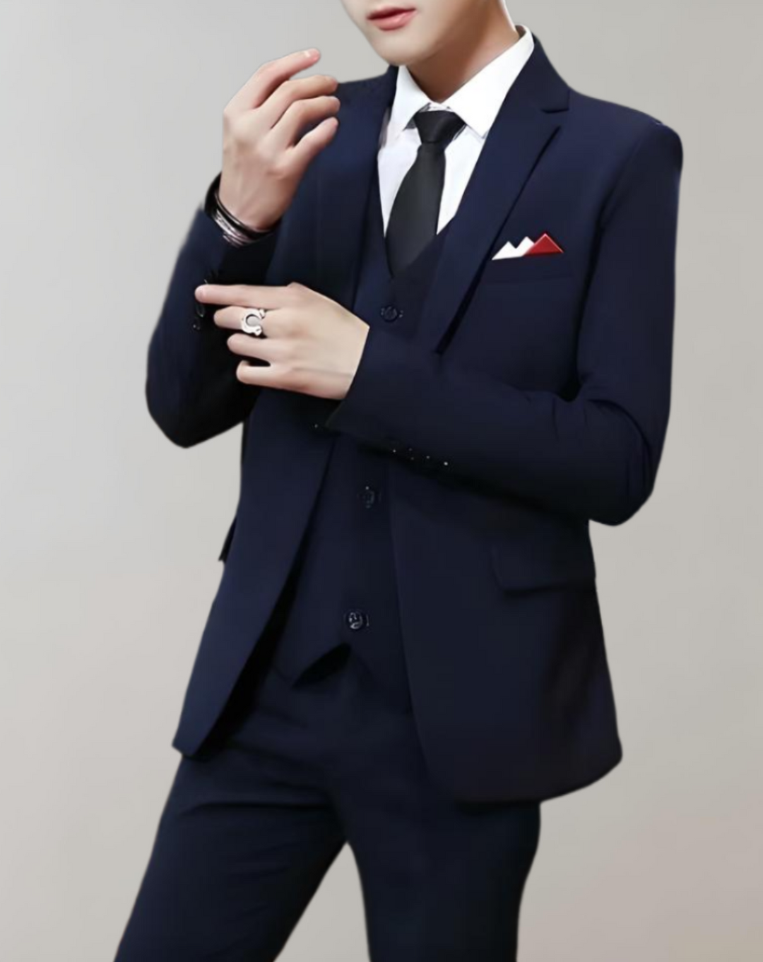 Stijlvol 3-Delig Herenpak - Tobias