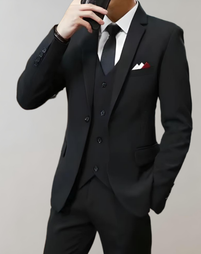 Stijlvol 3-Delig Herenpak - Tobias