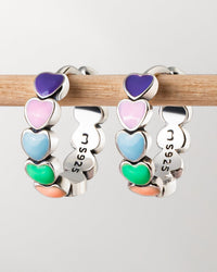 Regenboog Liefde Oorbellen - Celestina