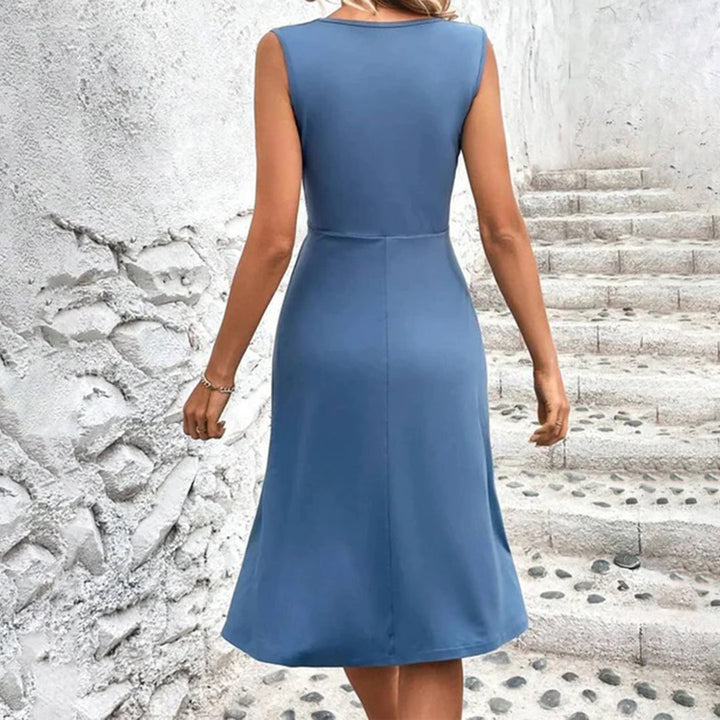 Mouwloze Midi Zomerjurk – Jolie
