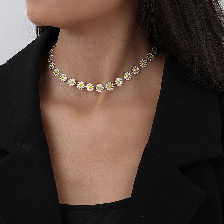 Gouden Madeliefjesketting - Marisol