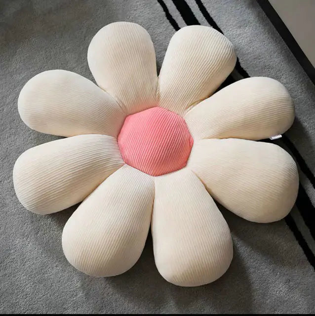 Stijlvol en Comfortabel Bloemvormig Zitkussen - Floral Bliss