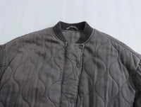 Dames Oversized Grijze Bomberjack - Alexa