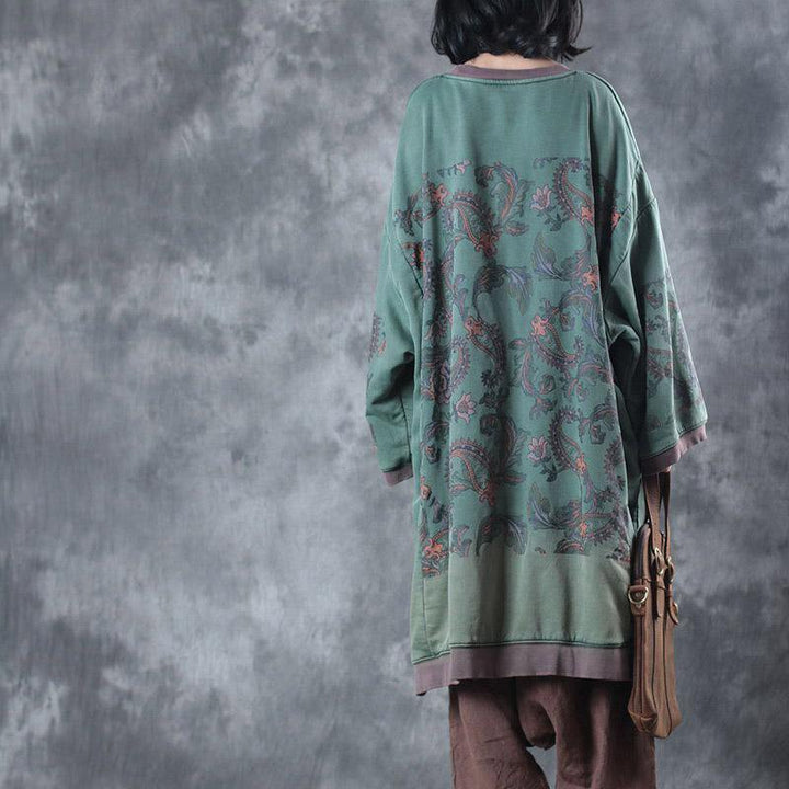 Sukienka midi oversize z dekoltem w łódkę - Ameline