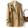 Trendy Lange Dames Trenchcoat - Mila