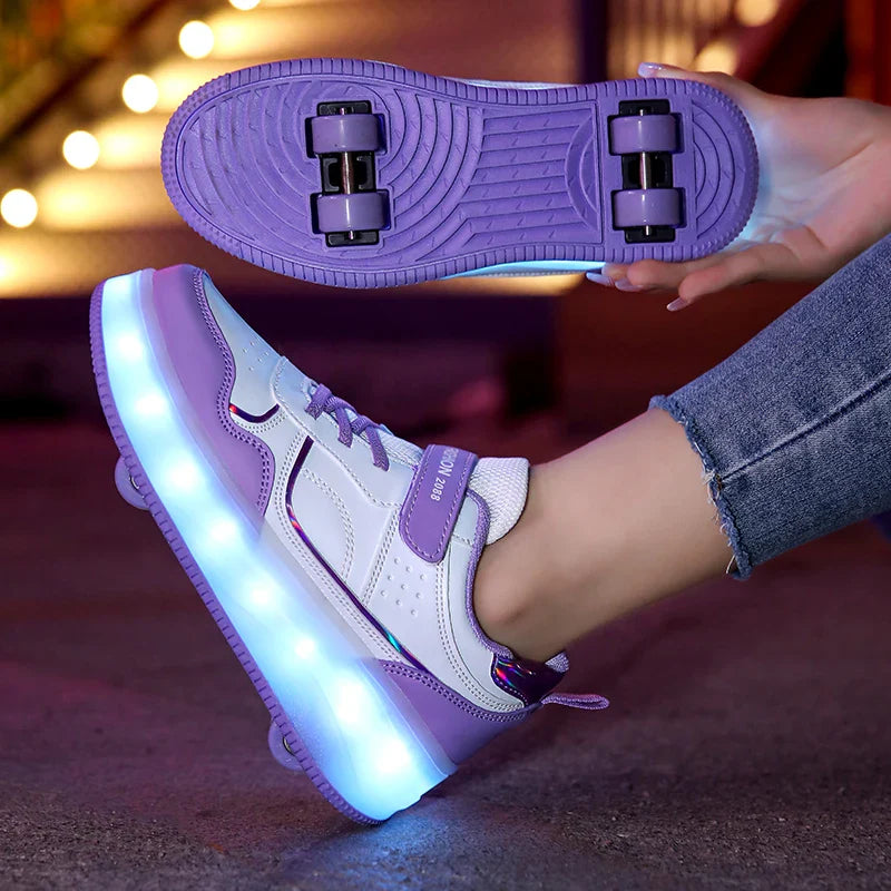 Orthopedische LED Rolsneakers - Zoe