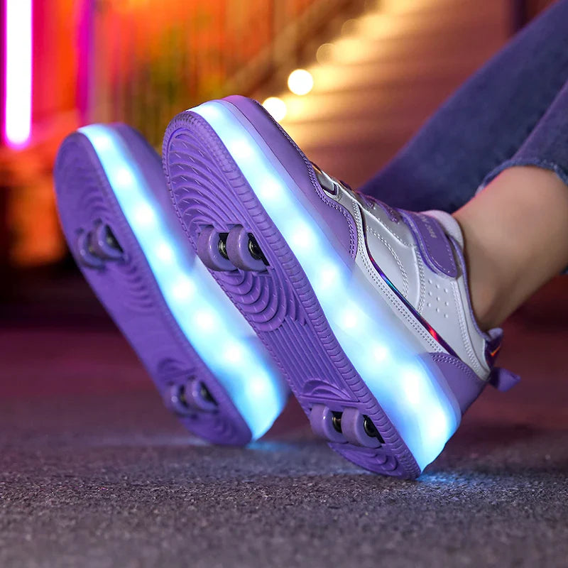 Orthopedische LED Rolsneakers - Zoe