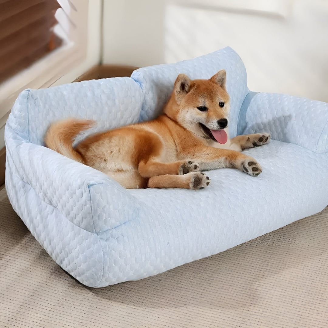 Wasbaar Pluche Kussenbed voor Huisdieren - CozyPaws