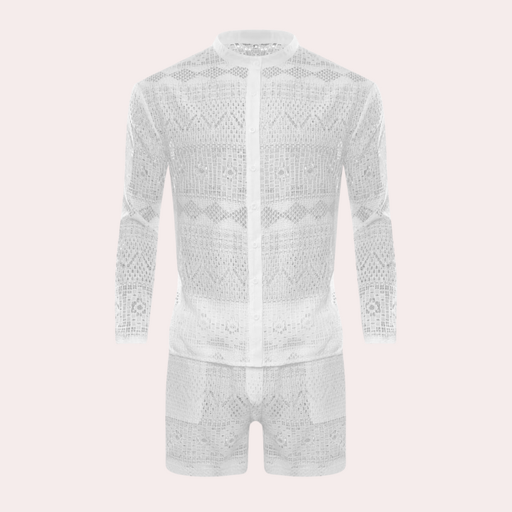 Luchtige Kanten Zomerset voor Heren - Cai